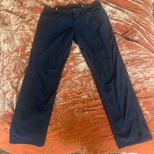 Lululemon ABC Warpstreme 38x34 Navy Blue